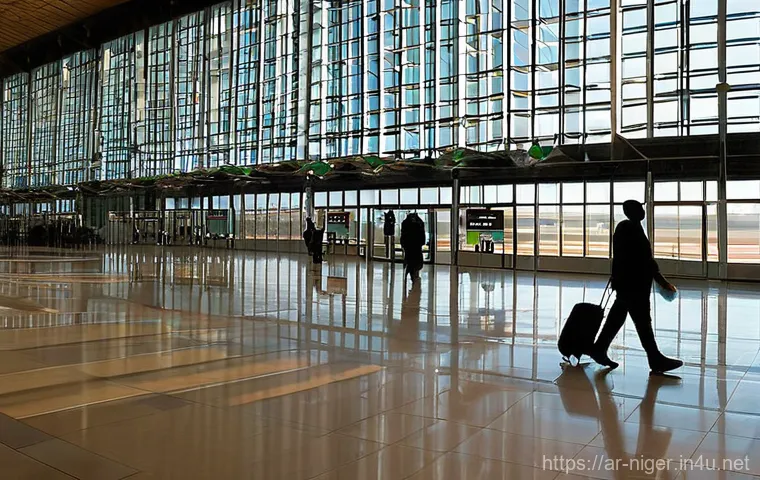 니제르의 주요 공항 및 항공사 정보 - **Diori Hamani International Airport, Niamey - A Welcoming Gateway**
    "A bustling yet organized i...